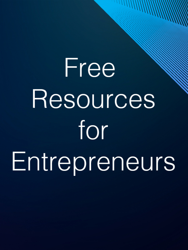 Free Resources for Entrepeneurs
